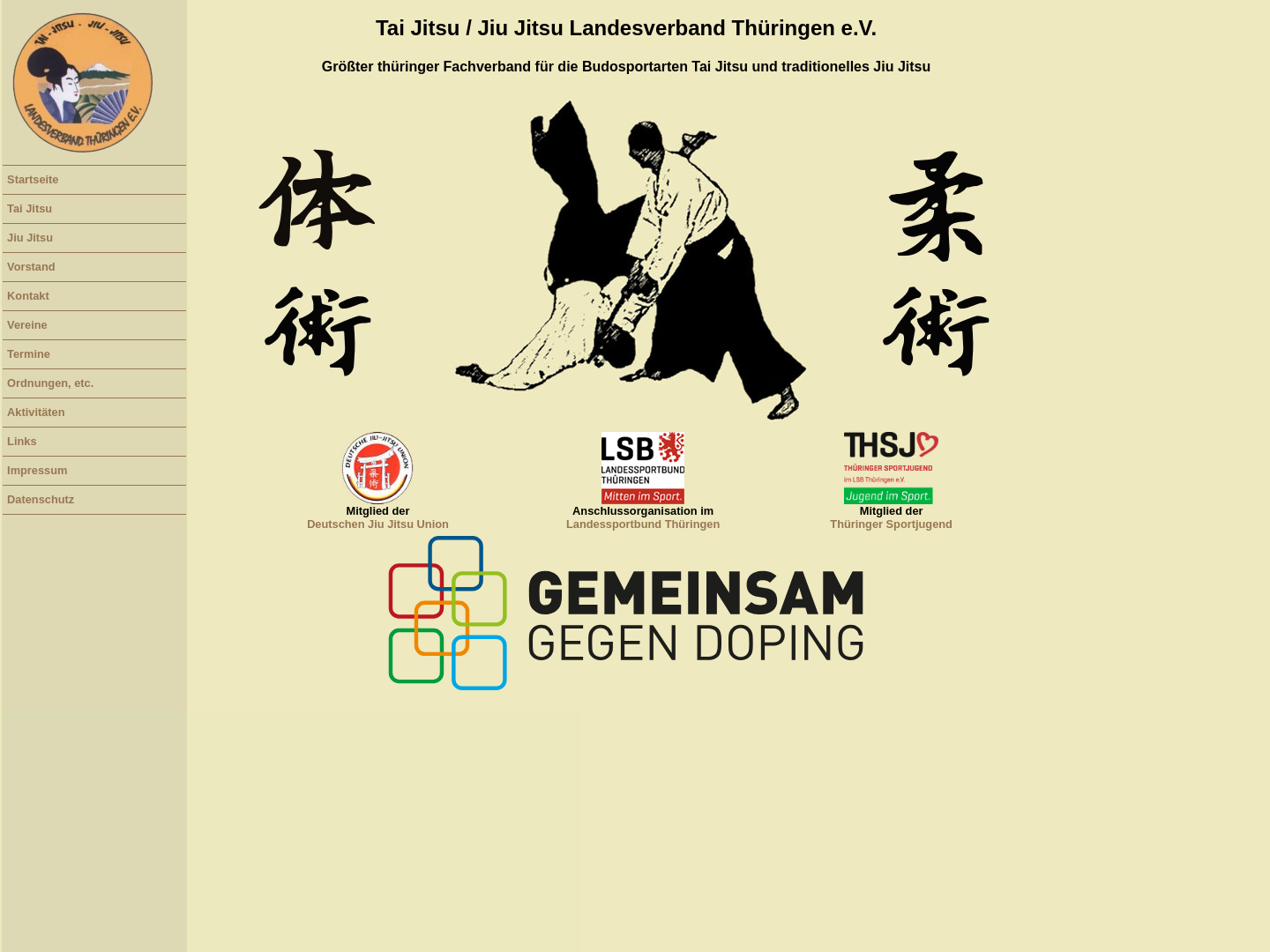 Tai-Jitsu / Jiu-Jitsu Landesverband Thüringen e.V.