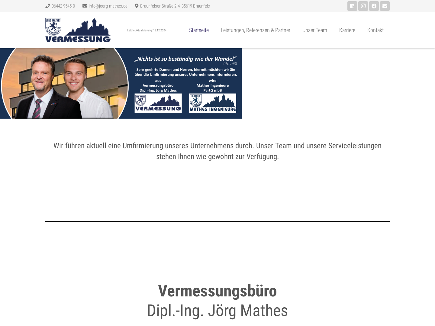 Vermessungsbüro Mathes