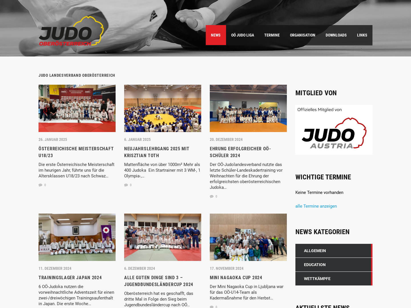 Judo Landesverband Oberösterreich