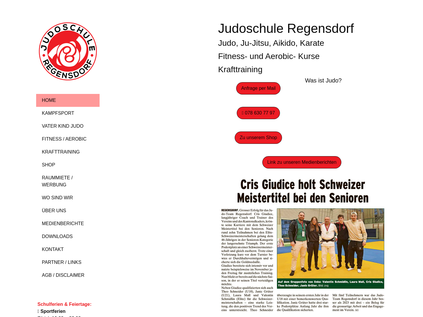 Judo-Schule Regensdorf