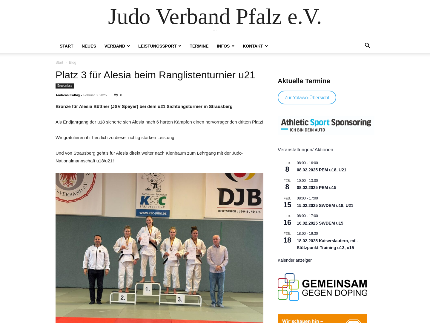 Judoverband Pfalz