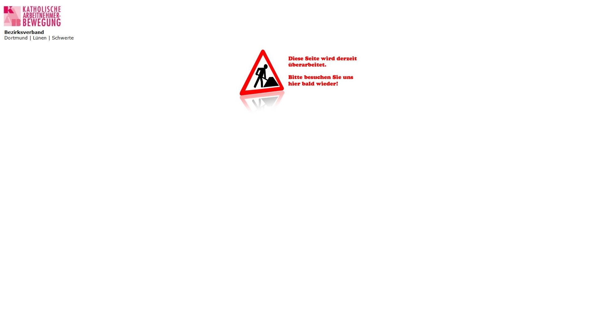 Katholische Arbeitnehmerbewegung (KAB), Bezirksverband Dortmund