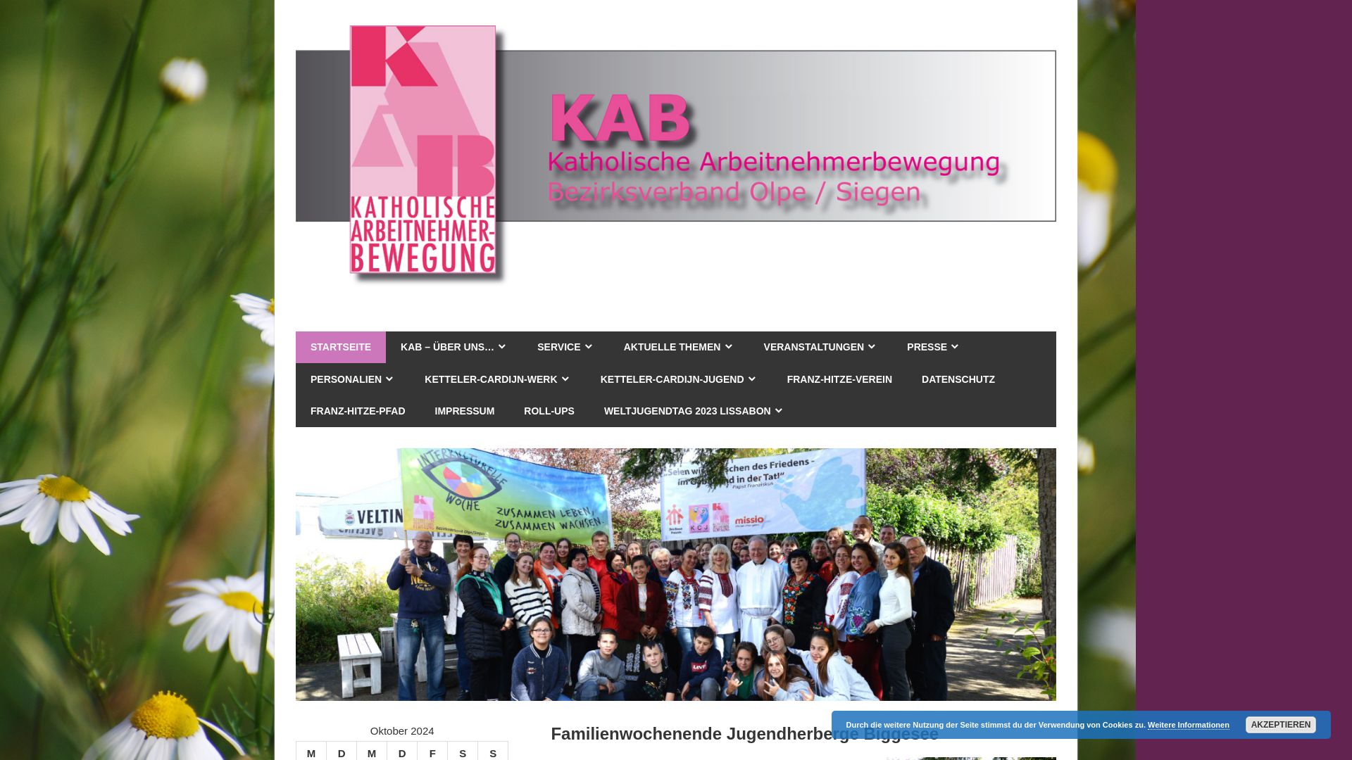 Katholische Arbeitnehmerbewegung (KAB), Bezirksverband Olpe-Siegen