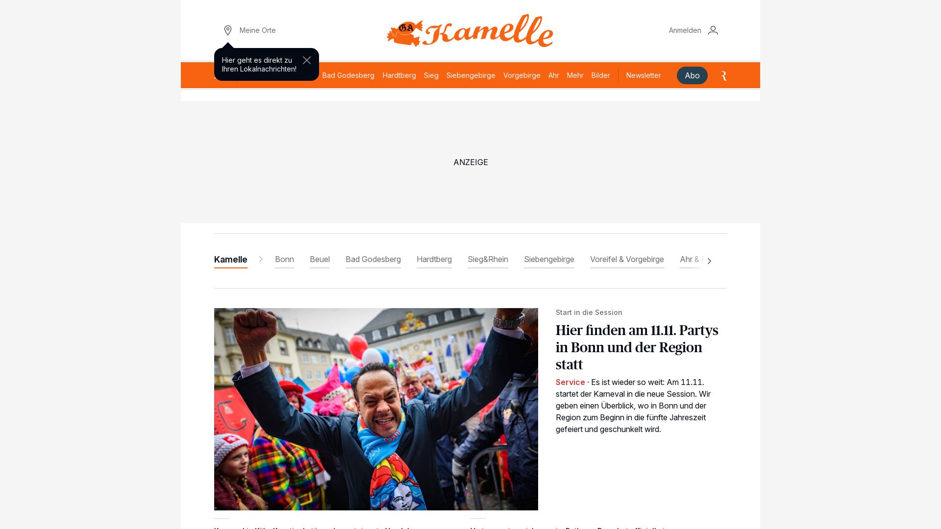 Kamelle Karnevalszeitung
