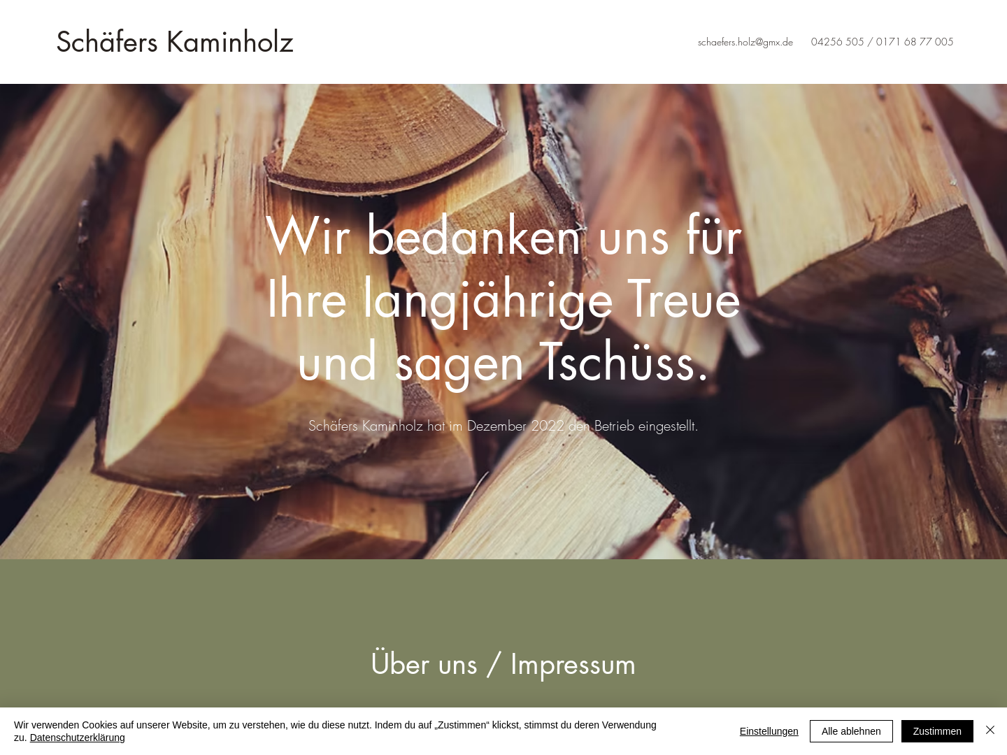 Schäfers Kaminholz