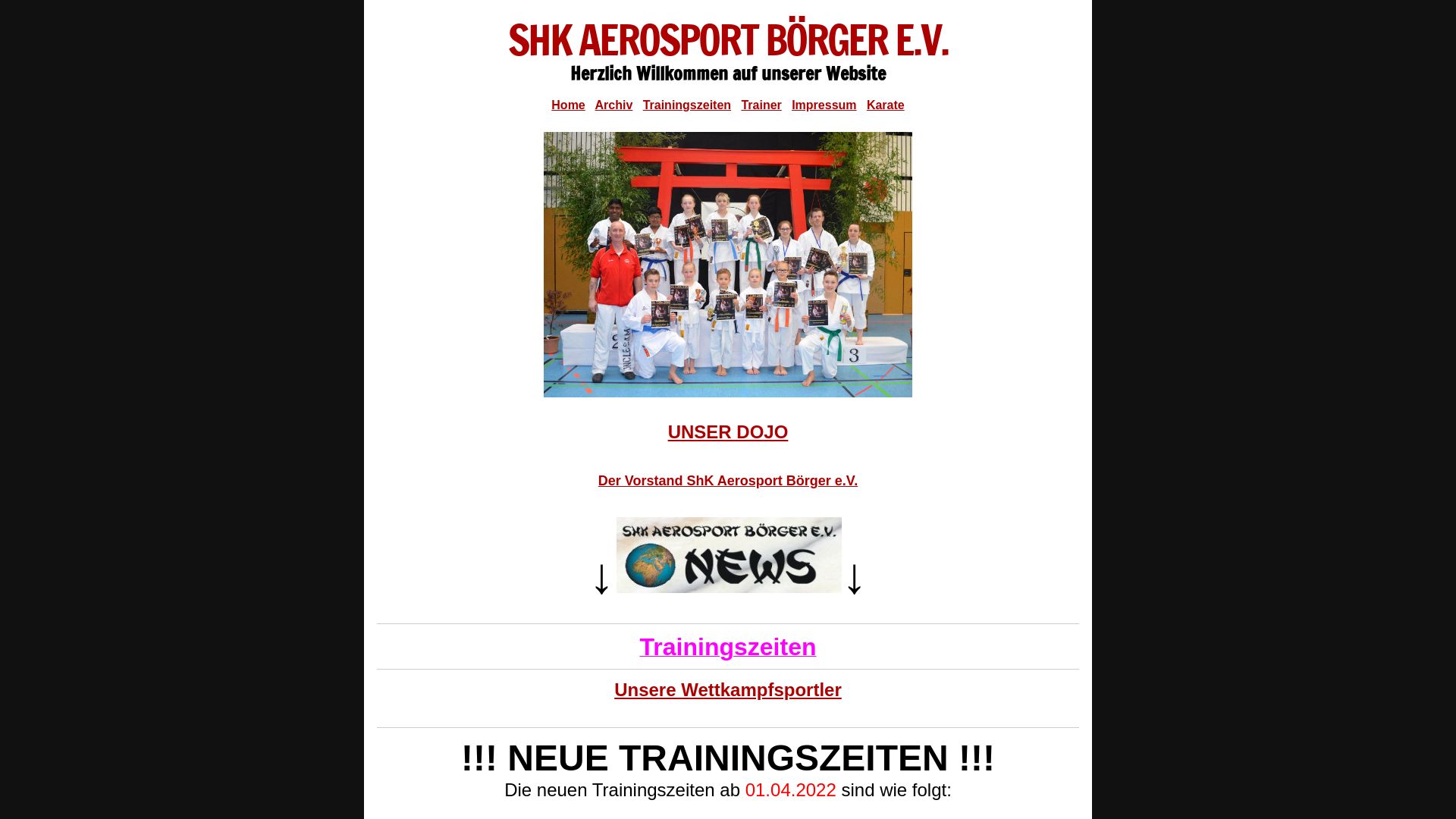 Karate Emsland ShK Aerosport Börger e.V.