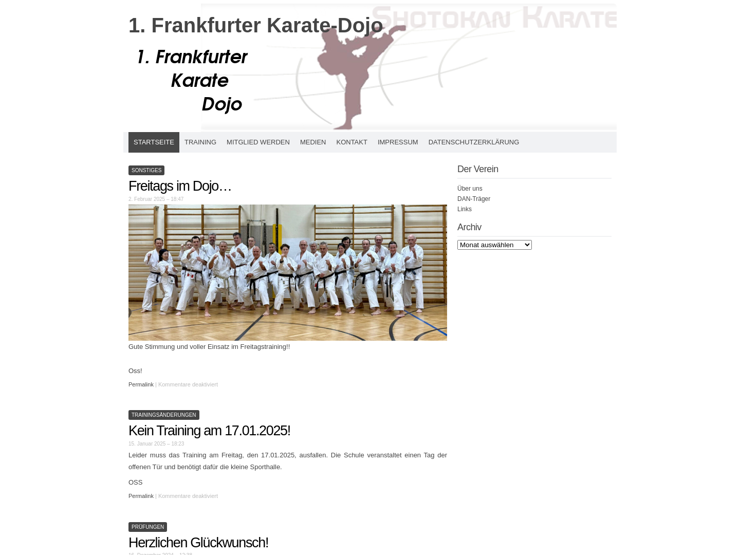 Erster Frankfurter Karatedojo e.V.