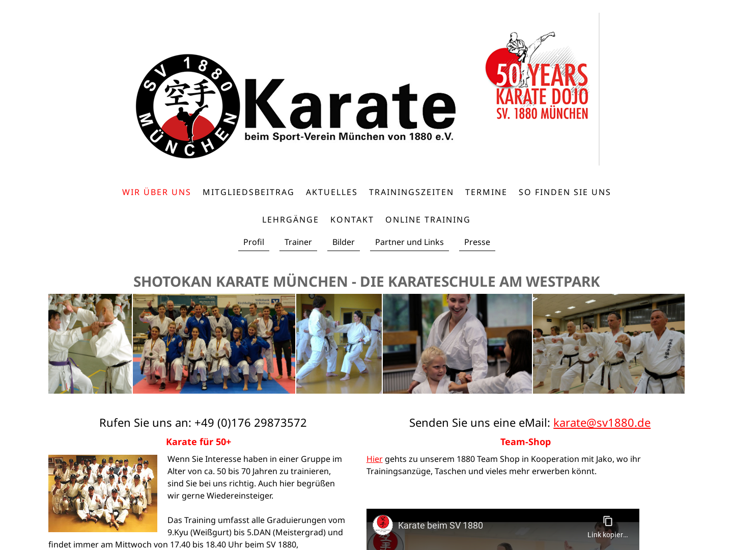 SV München von 1880 e.V. Abteilung Karate