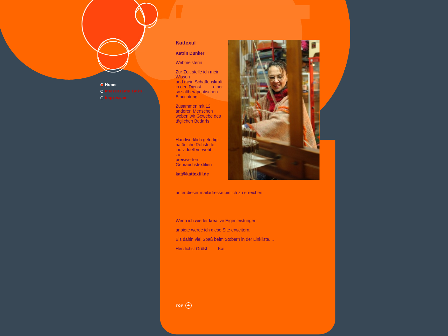 Kattextil Textilkunstwerkstatt Katrin Dunker