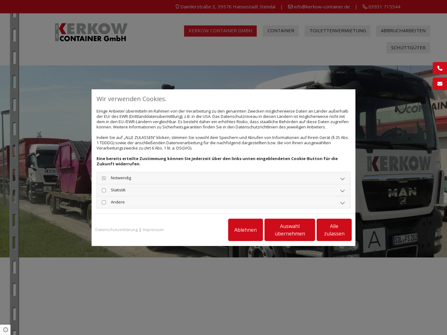 Kerkow Containerservice