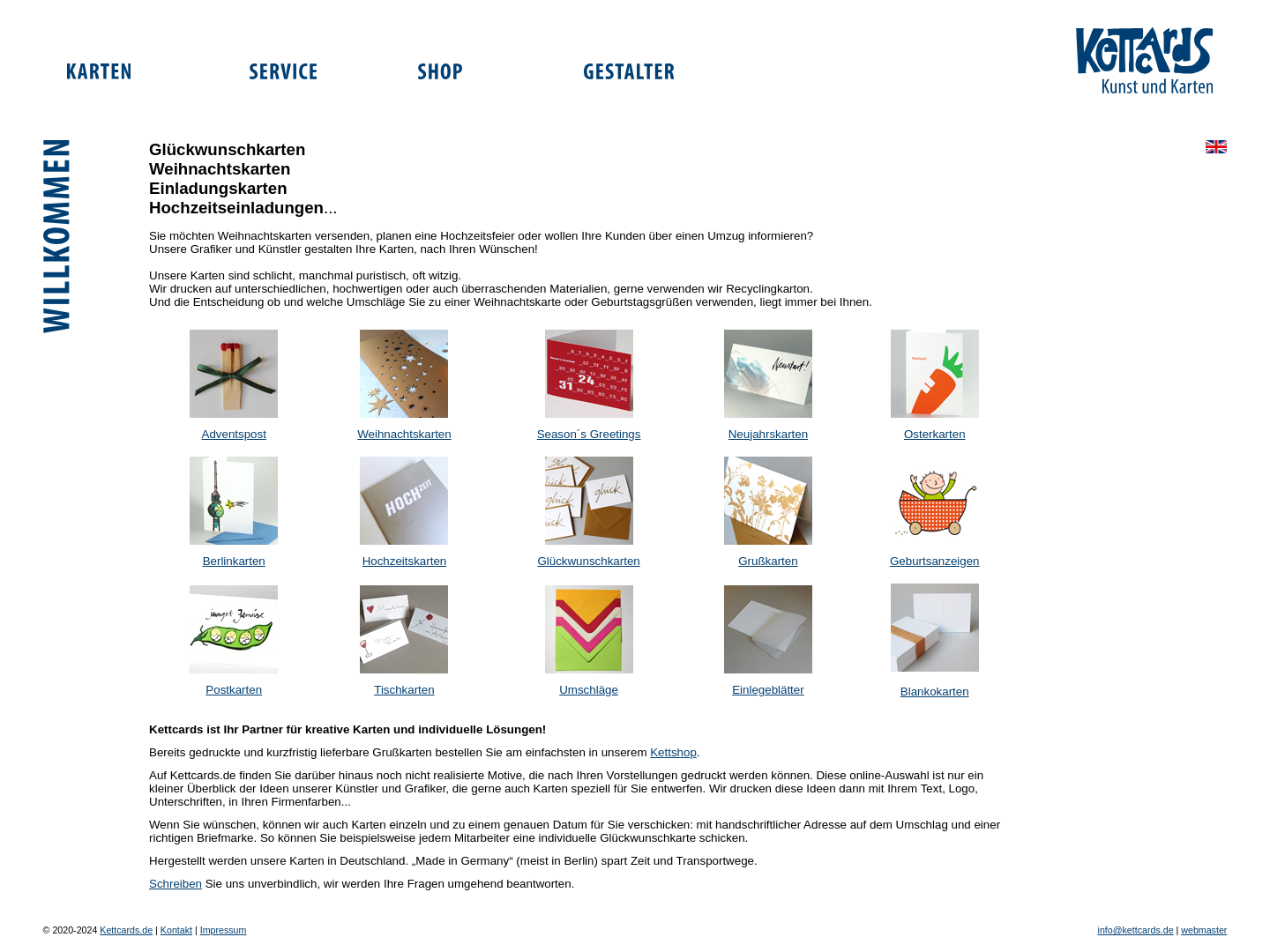 Kettcards