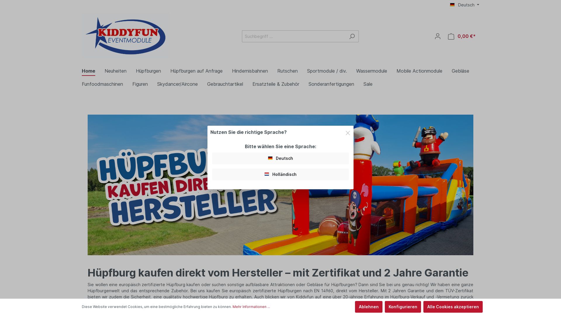 Kiddyfun Eventmodule - Inh. Petra Midden