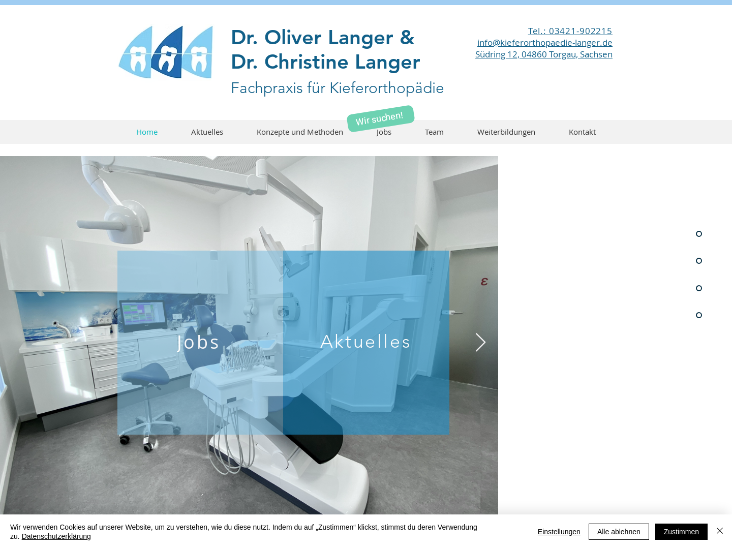 Kieferorthopädische Gemeinschaftspraxis Dr. Oliver Langer und Dr. Christine Langer | Torgau