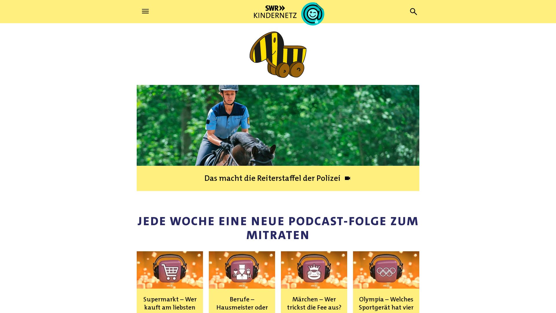 SWR Kindernetz online