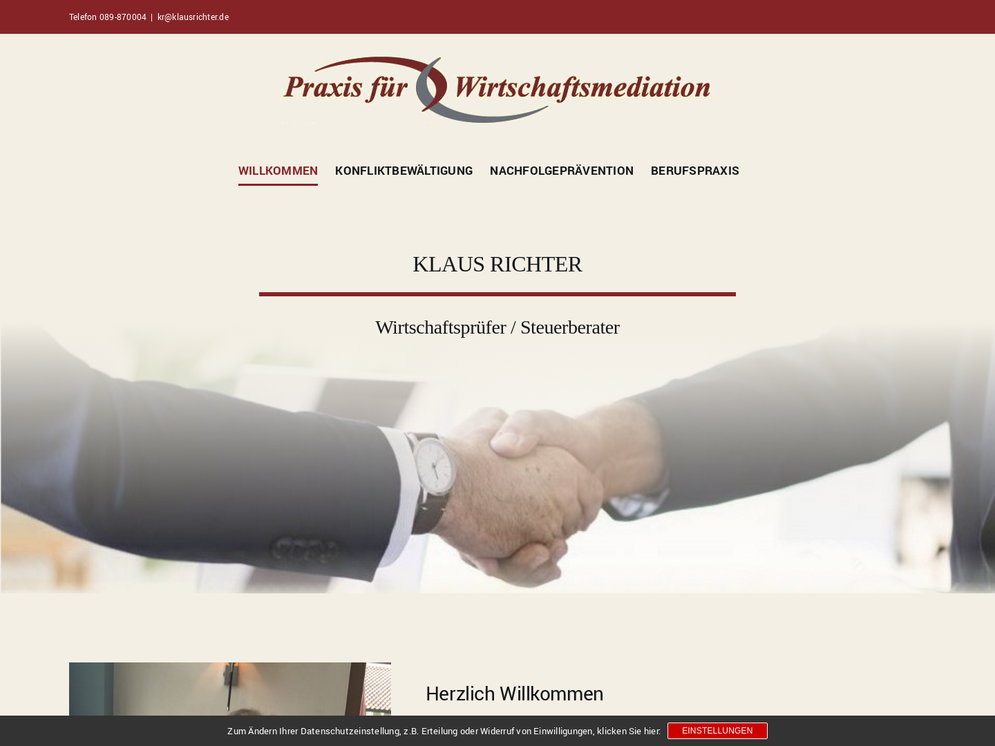 Klaus Richter - Steuerberater und Wirtschaftsprüfer