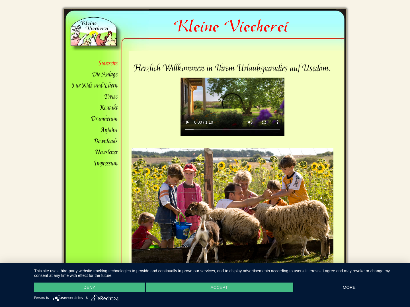 Kleine Viecherei Appartementanlage