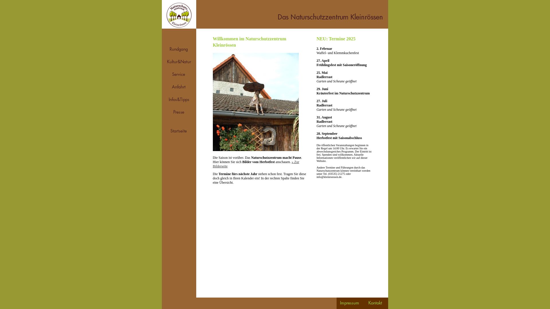 Naturschutzzentrum Kleinrössen