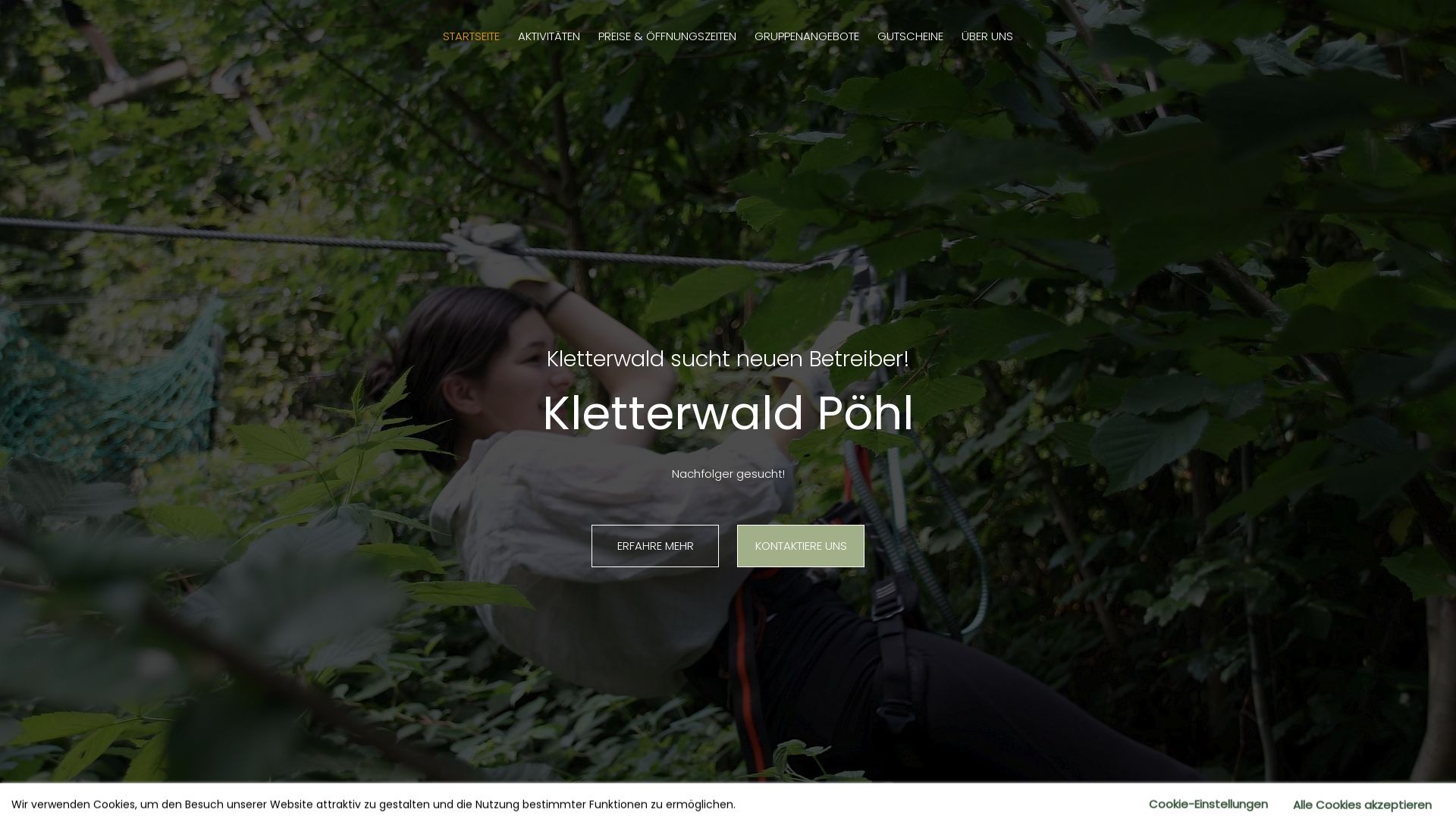 Kletterwald Pöhl