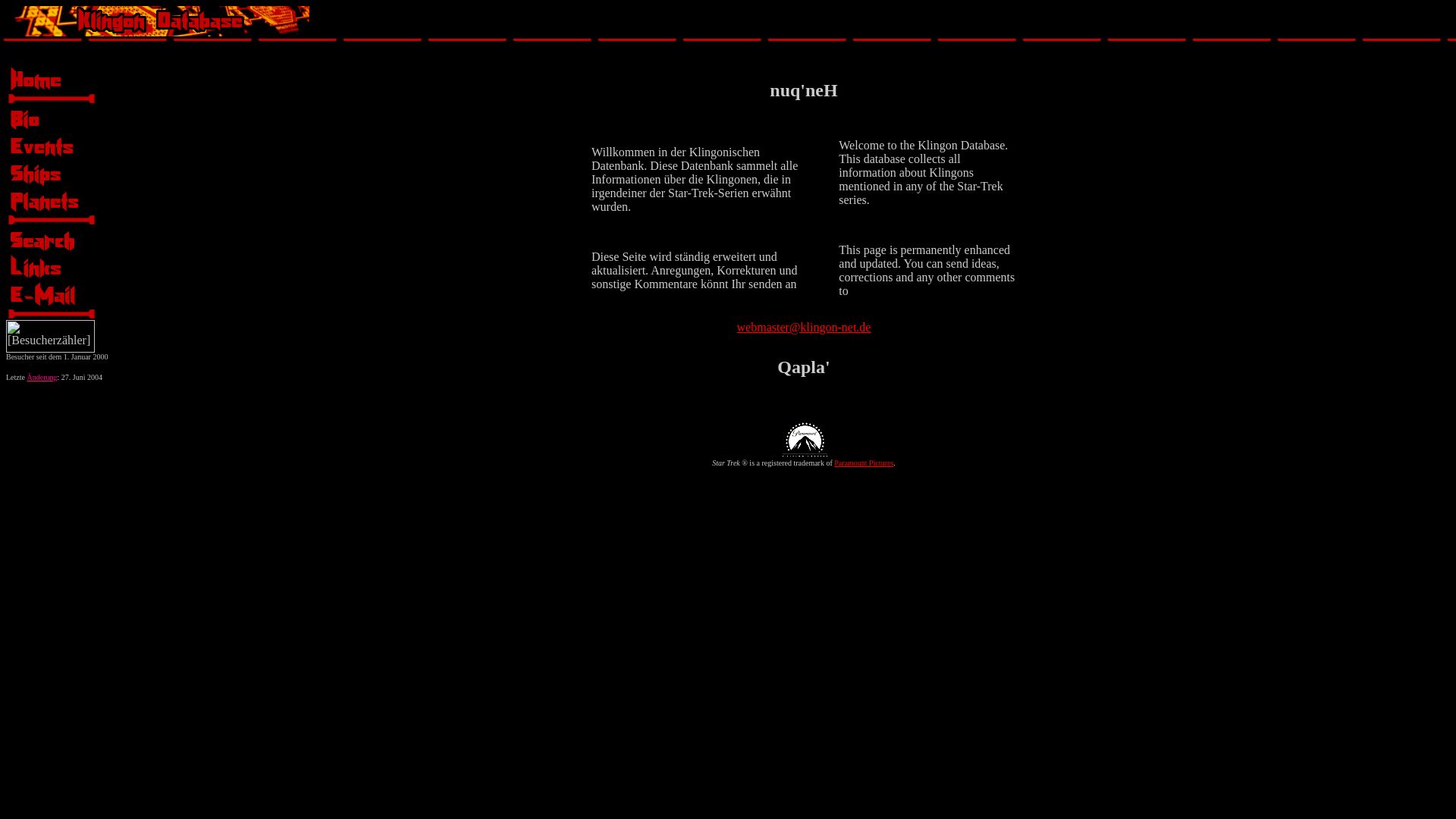Klingon Database