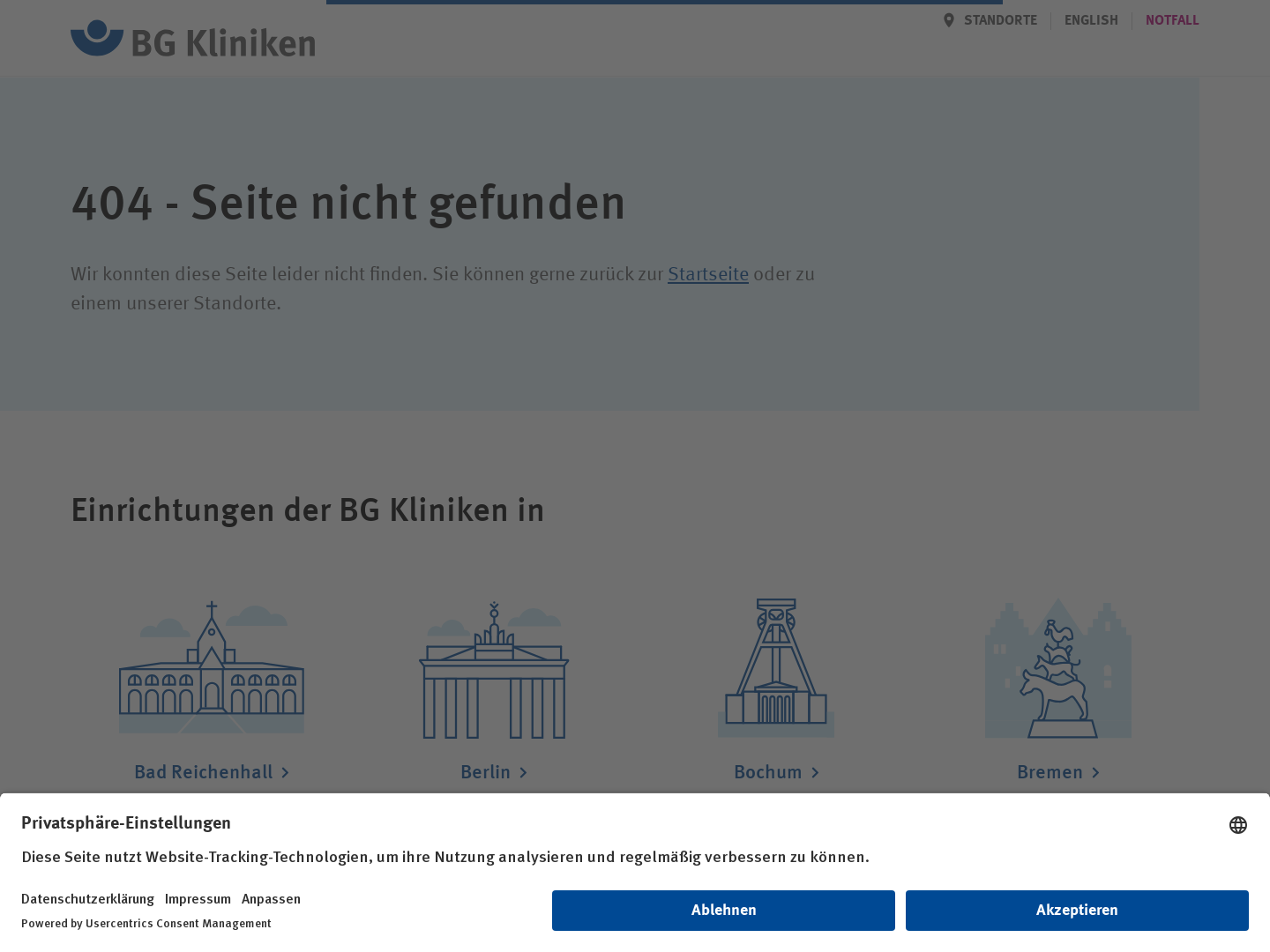 Berufsgenossenschaftliche Klinik Falkenstein