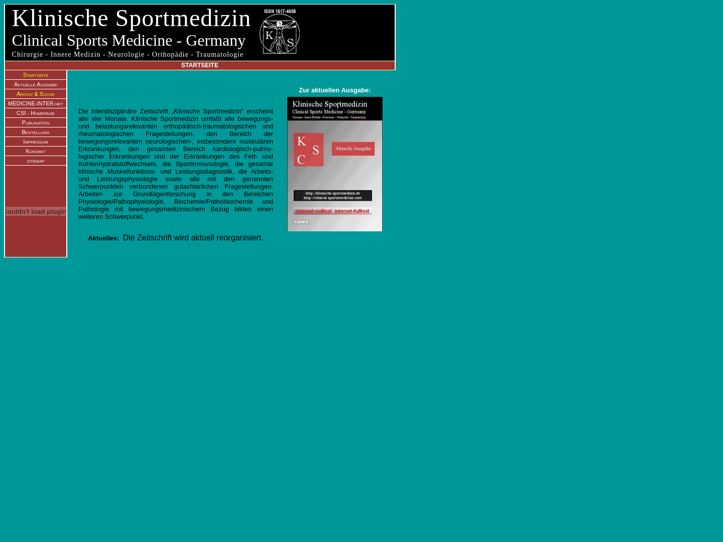 Klinische Sportmedizin