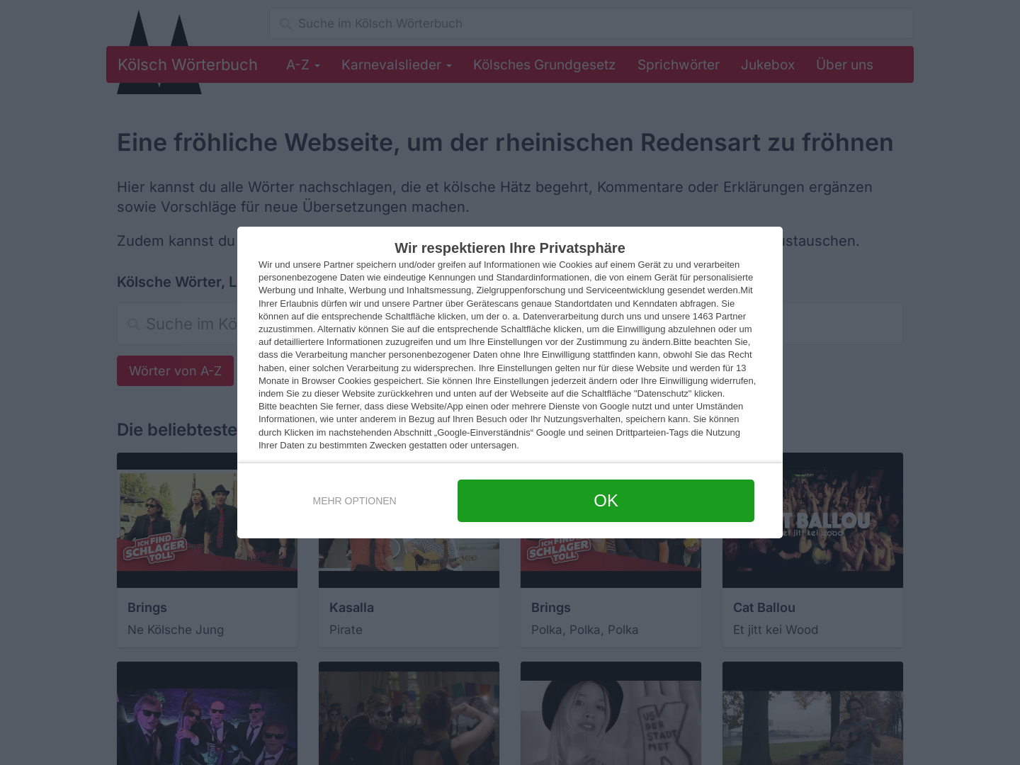 Kölsch Wörterbuch