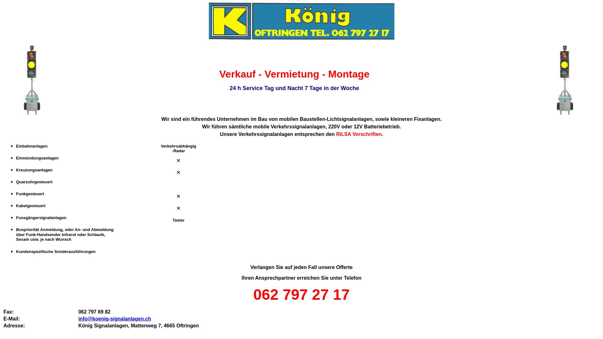 König Signalanlagen