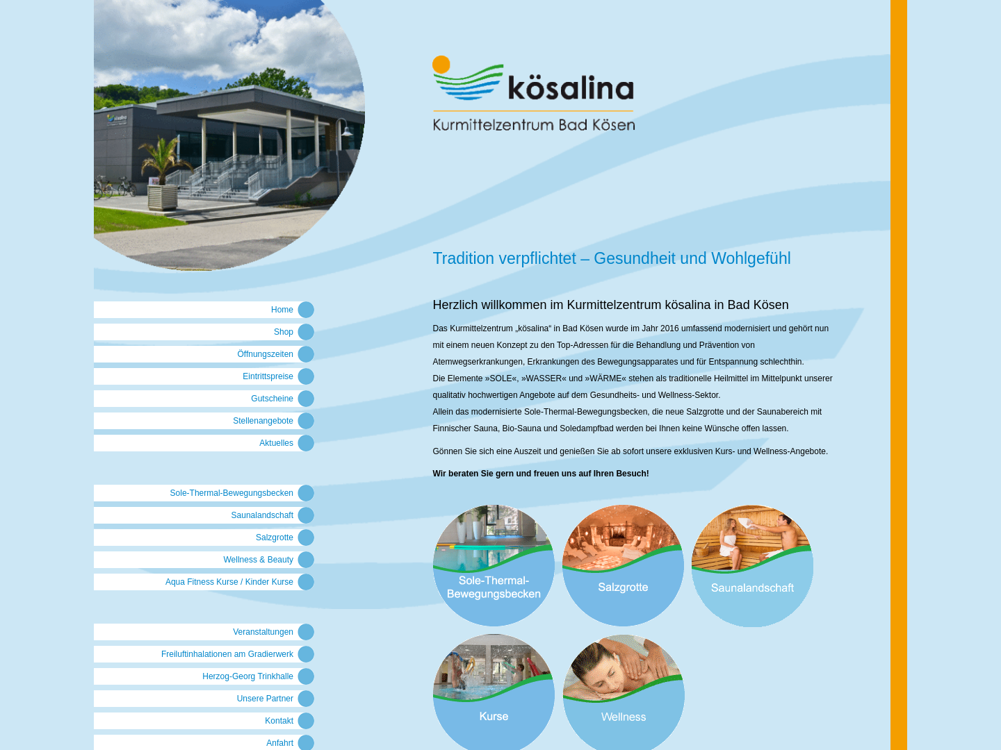 Kurmittelzentrum kösalina - Kurbetriebsgesellschaft Naumburg/Bad Kösen mbH