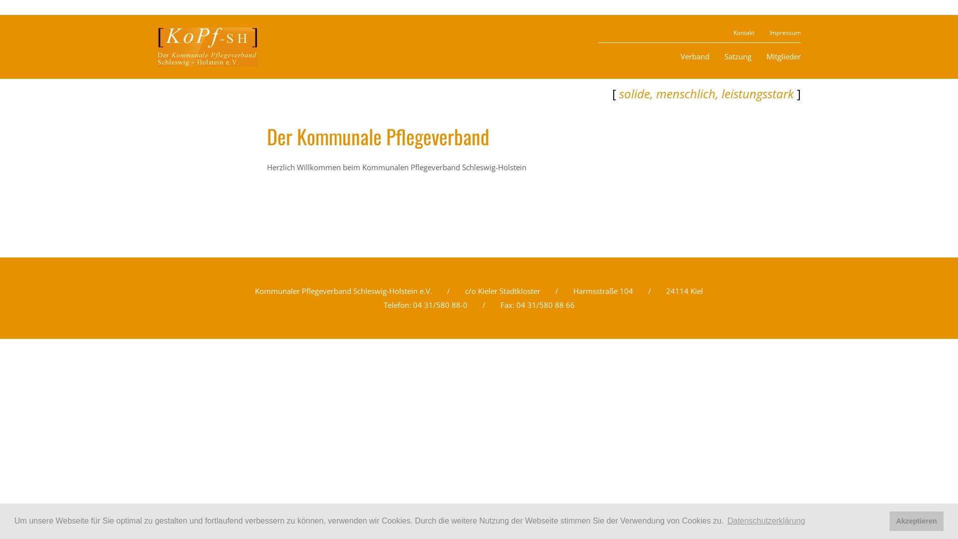 Kommunaler Pflegeverband Schleswig-Holstein e.V. [KoPf-SH]