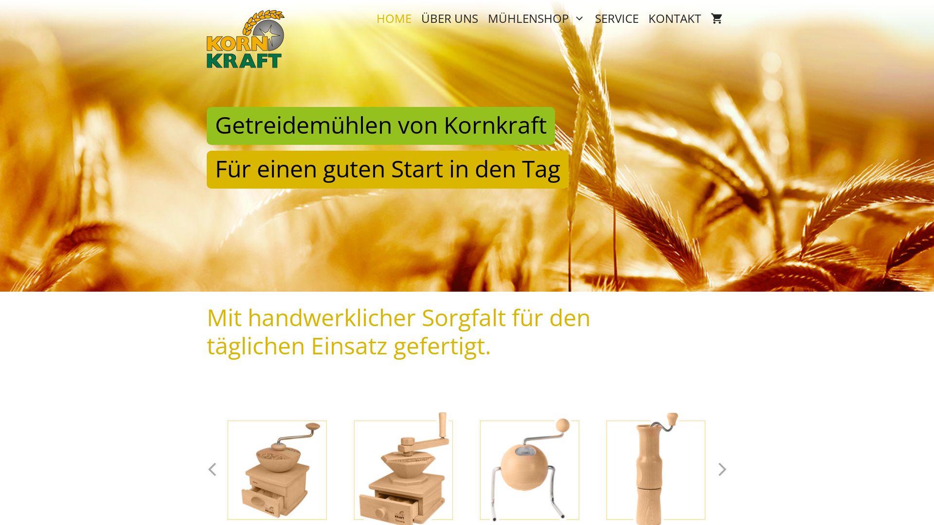 Kornkraft Getreidemühlen