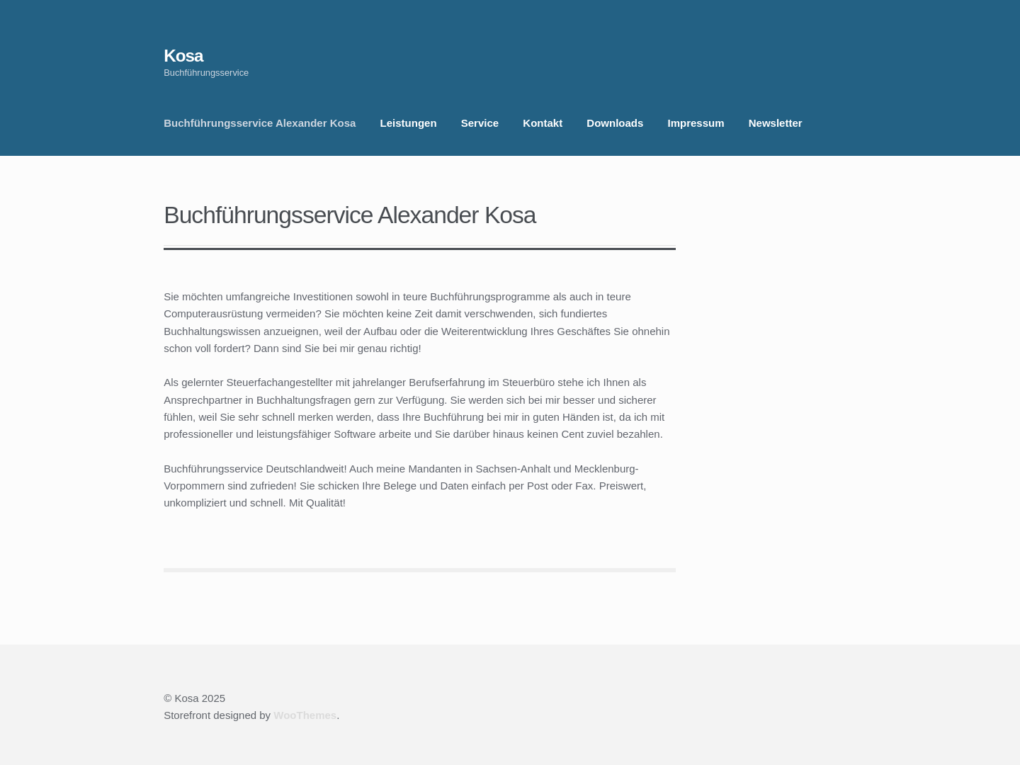 Buchführungsservice Alexander Kosa