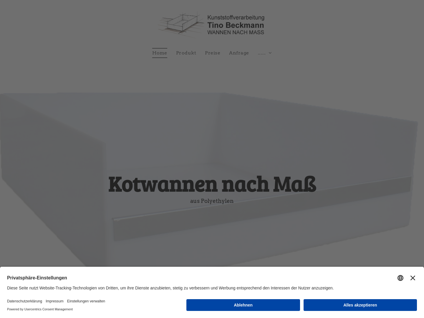 Kunststoffverarbeitung Tino Beckmann