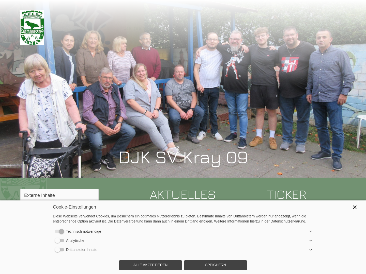 DJK SV Kray 09, Tischtennisverein
