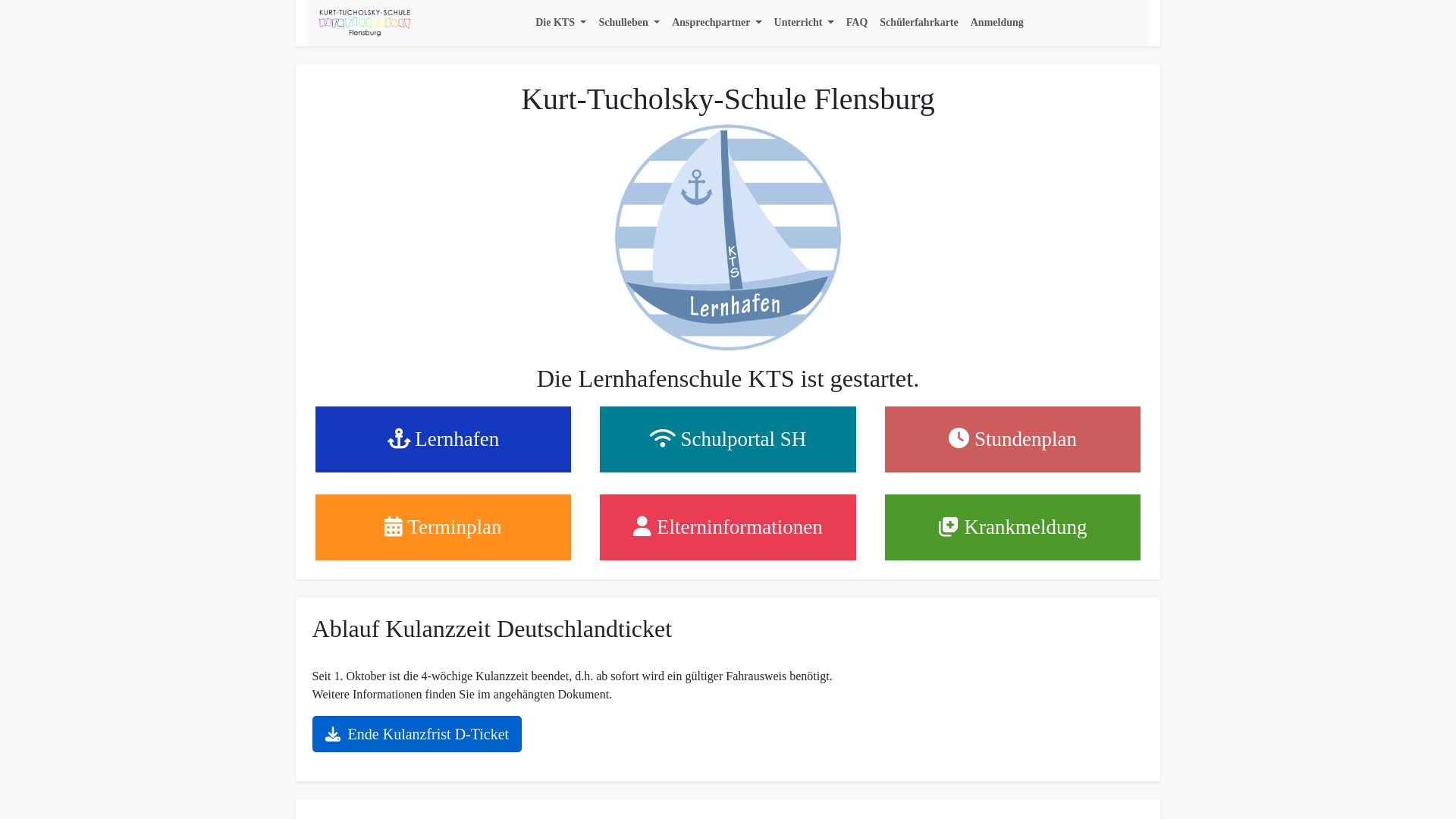 Kurt-Tucholsky-Schule Flensburg-Adelby
