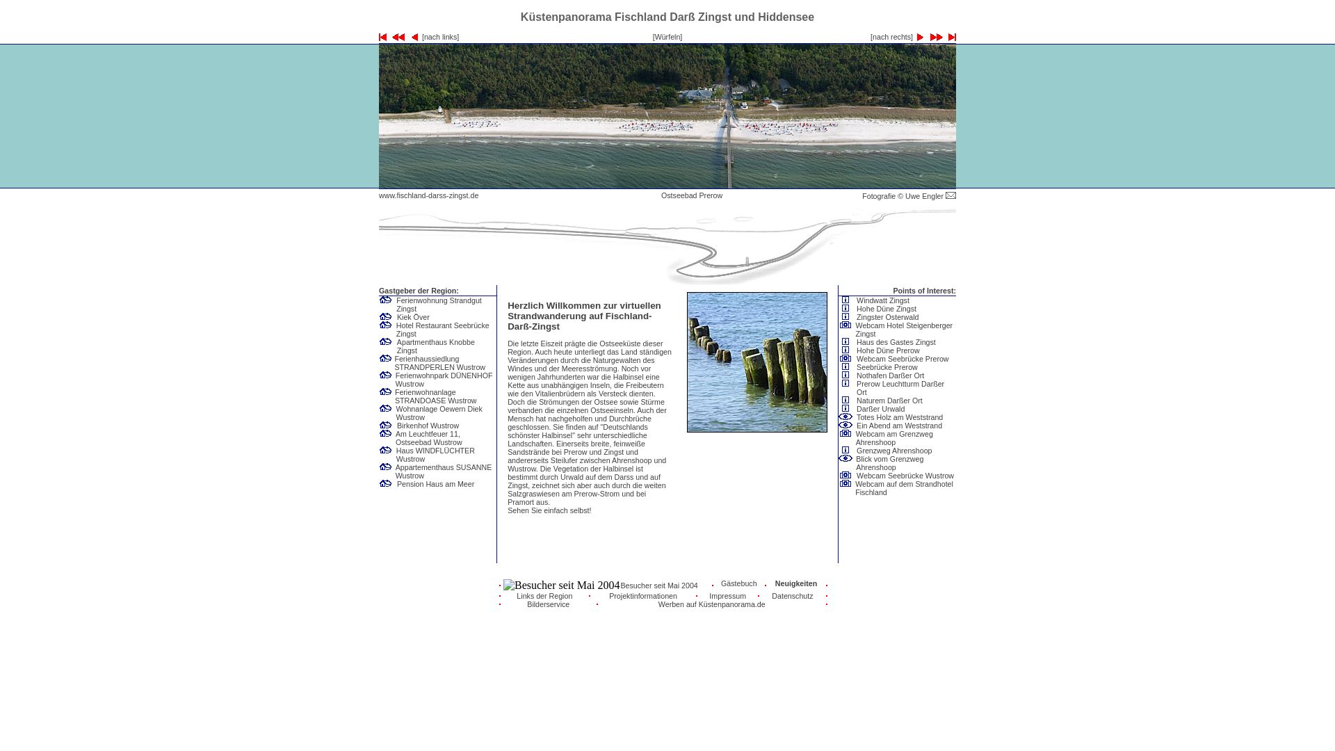 Küstenpanorama Fischland-Darss-Zingst und Hiddensee