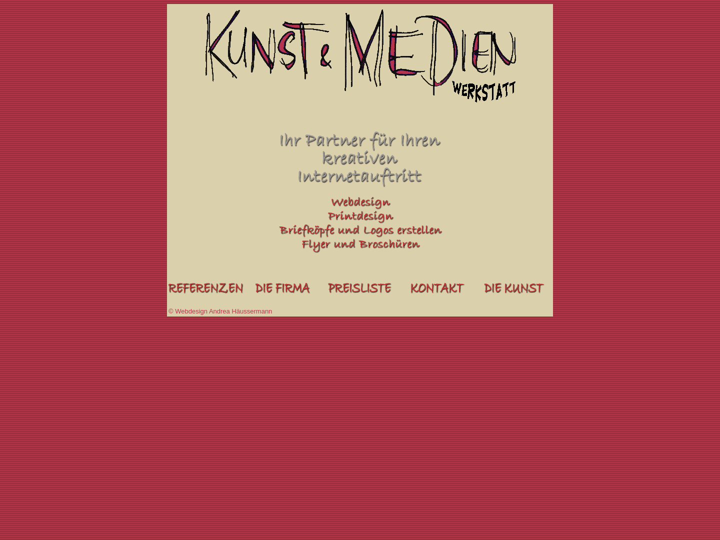 Kunst & Medienwerkstatt, Andrea Häussermann