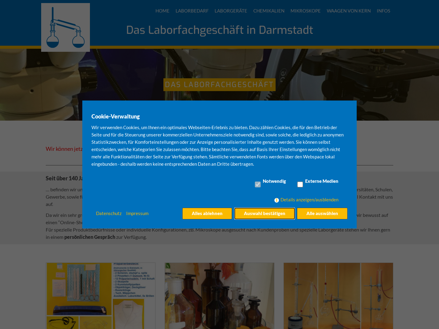 Laborfachgeschäft Inh. Dipl. Ing. Ing. Dietmar Reinecke