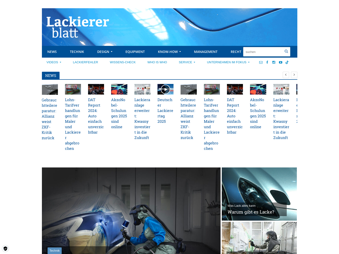 Lackiererblatt