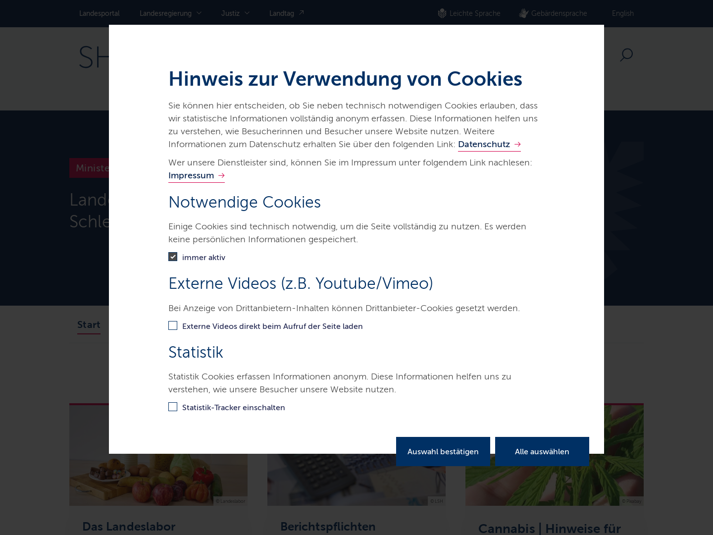 Lebensmittel-, Veterinär- und Umweltuntersuchungsamt des Landes Schleswig-Holstein