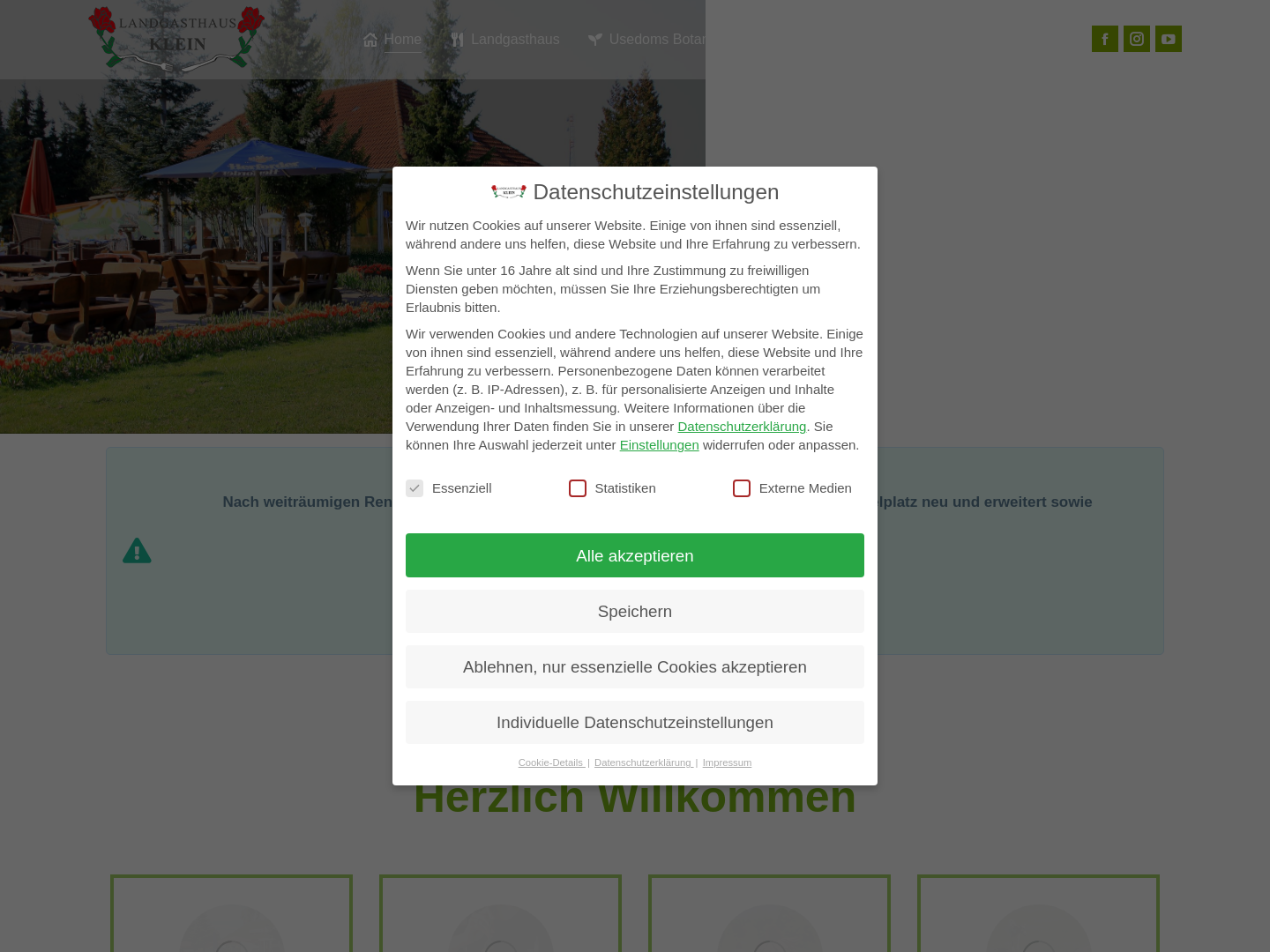 Botanischer Garten & Landgasthaus Klein