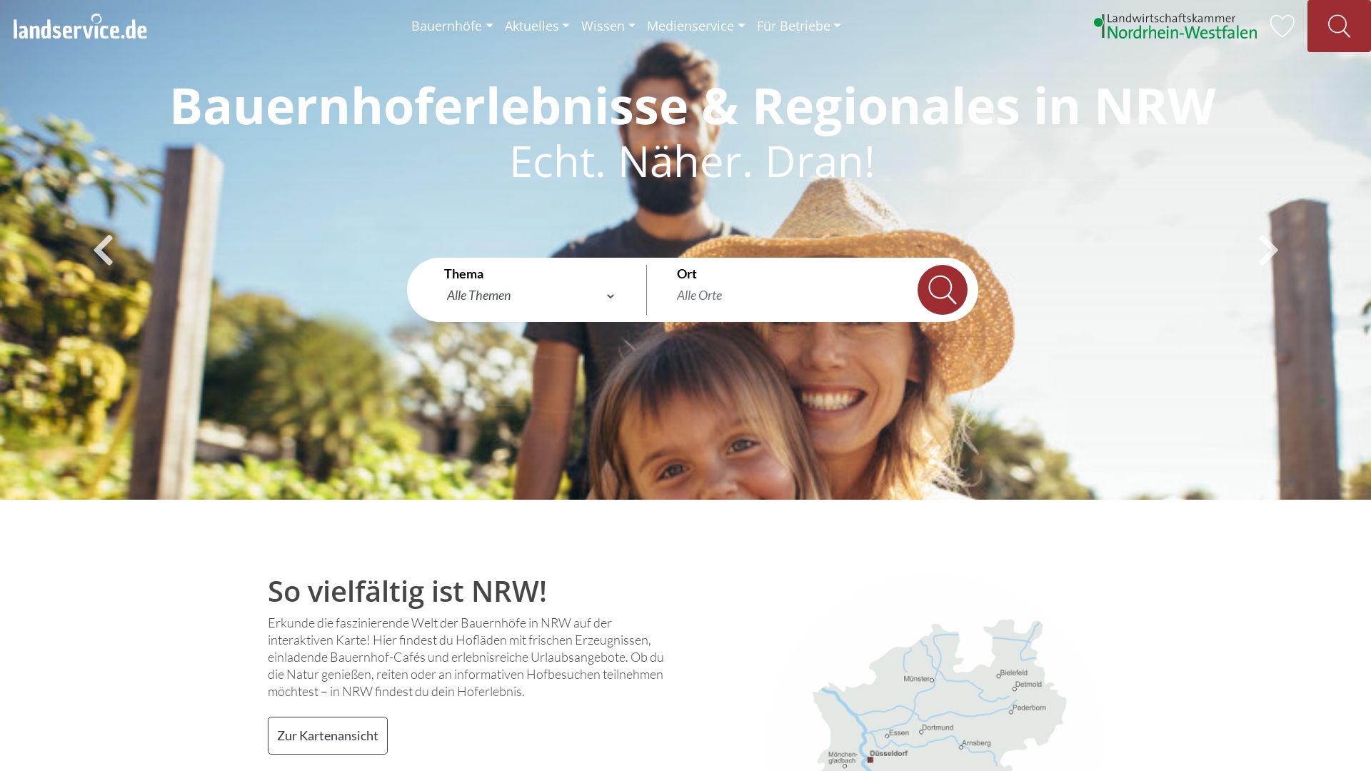 Landservice in Nordrhein-Westfalen