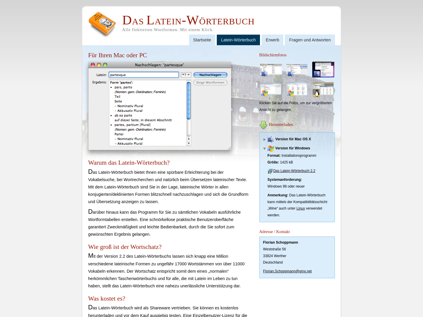 Das Latein-Wörterbuch