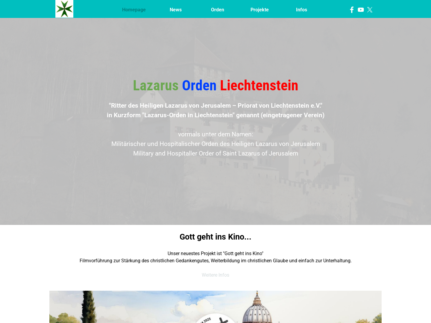 Lazarus-Orden e.V. Fürstentum Lichtenstein