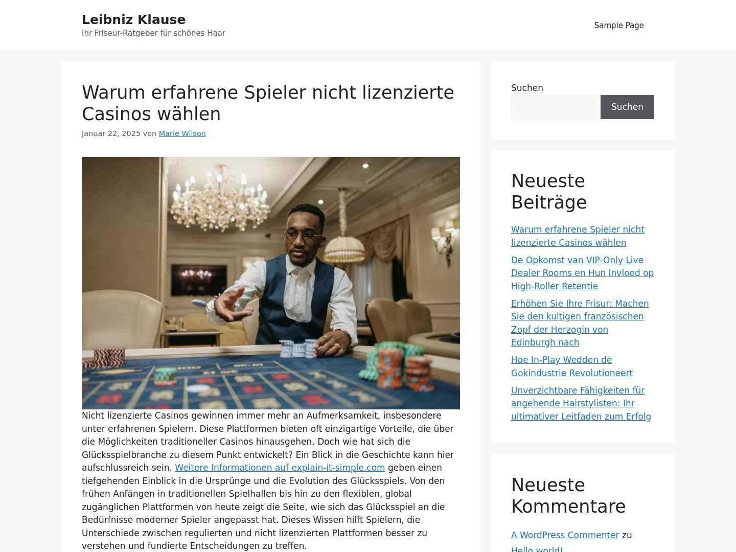 Leibniz-Klause