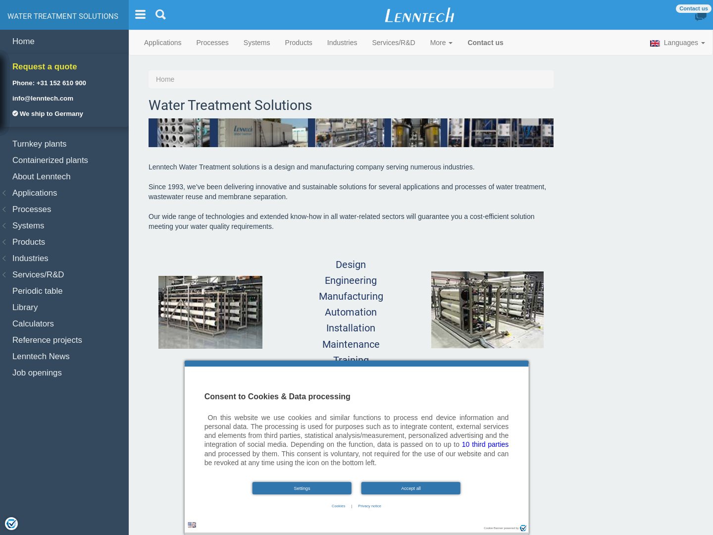 Lenntech Water- & Luchtbehandeling Holding B.V.