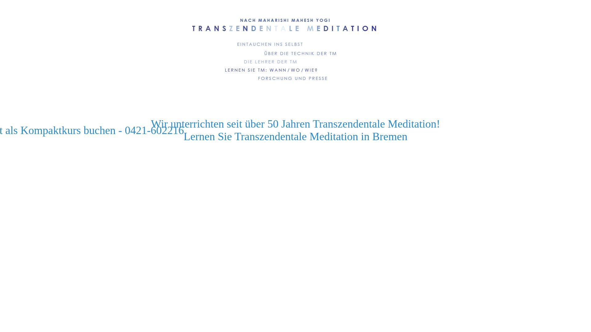 TM-Meditation, Torsten Eickhoff