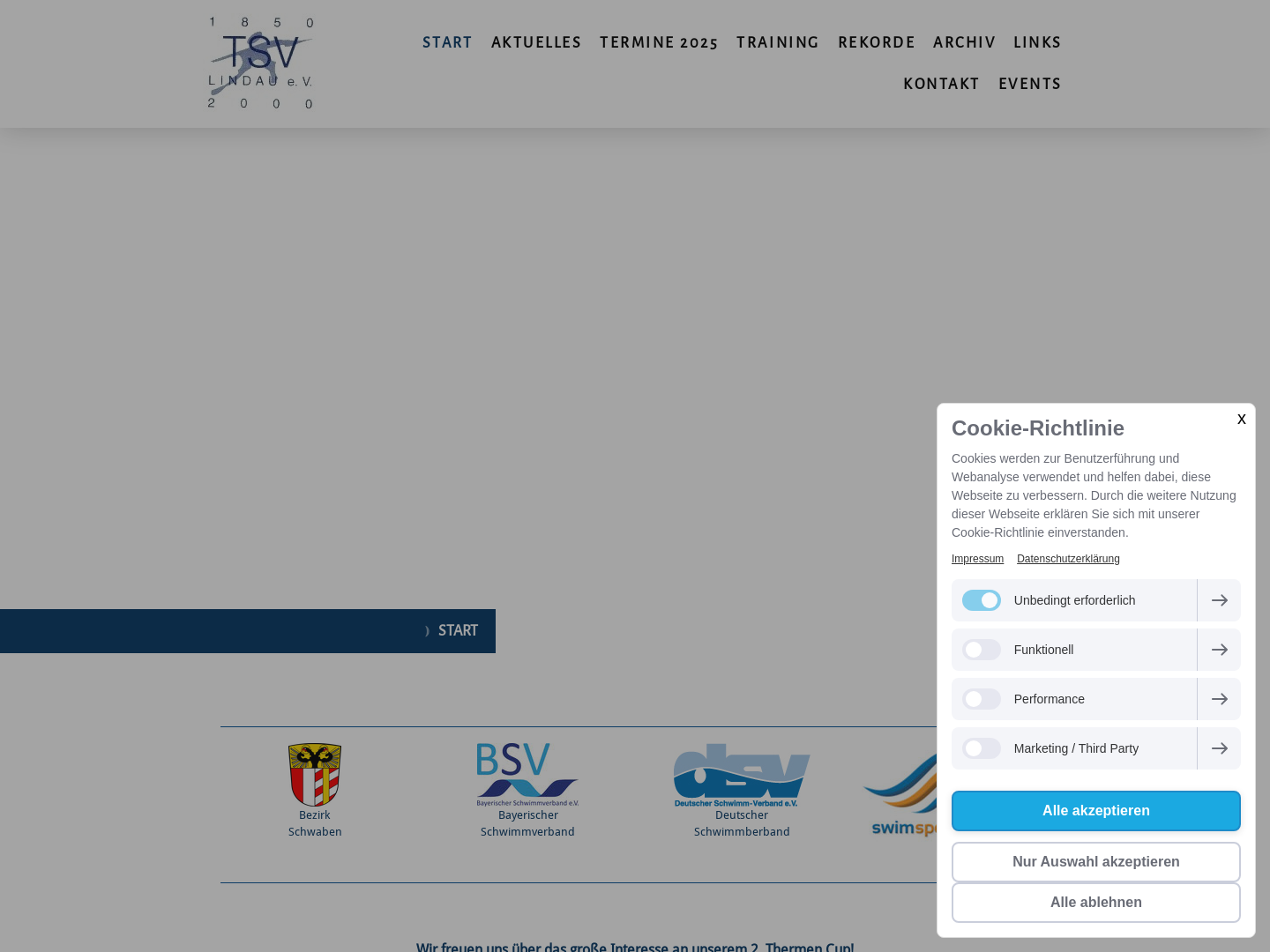 TSV Lindau 1850 e.V. - Abteilung Schwimmen
