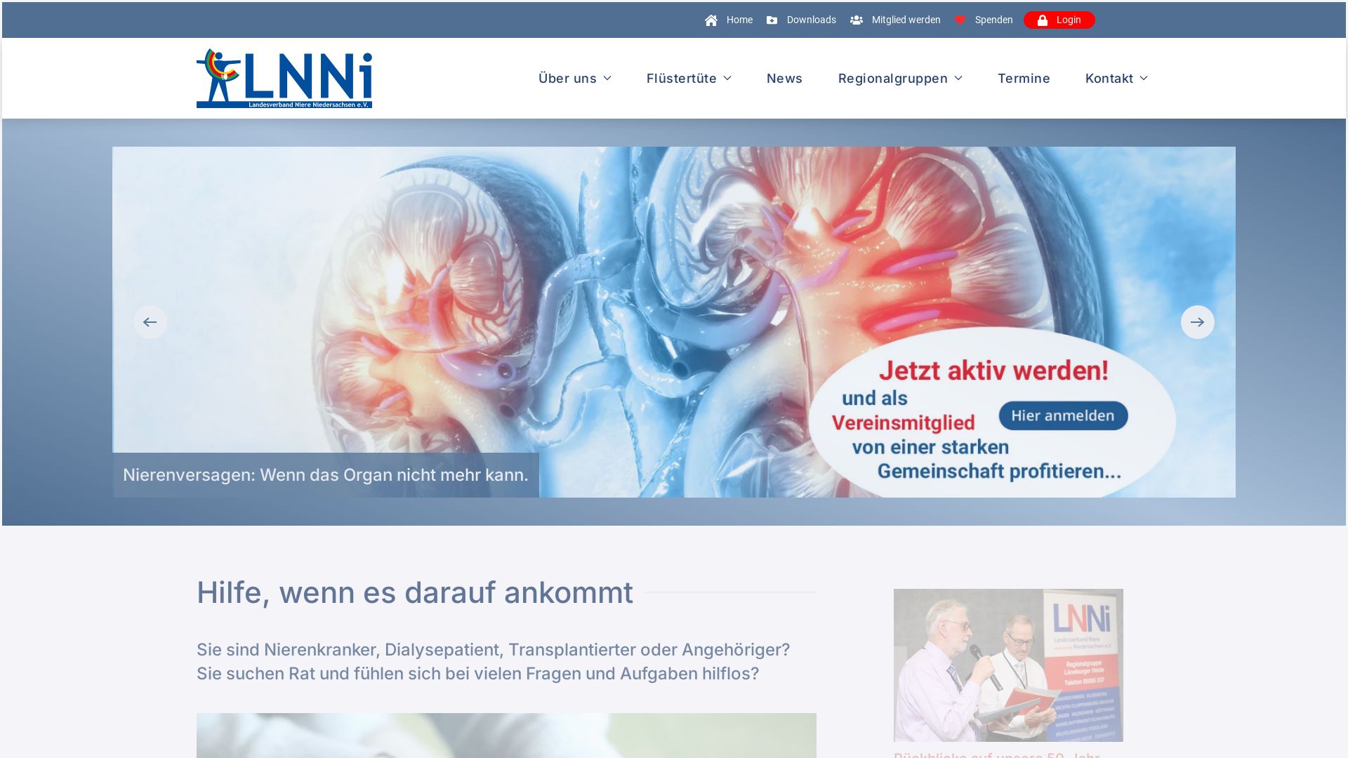 Landesverband Nierenkranker, Dialysepatienten und Transplantierter Niedersachsen