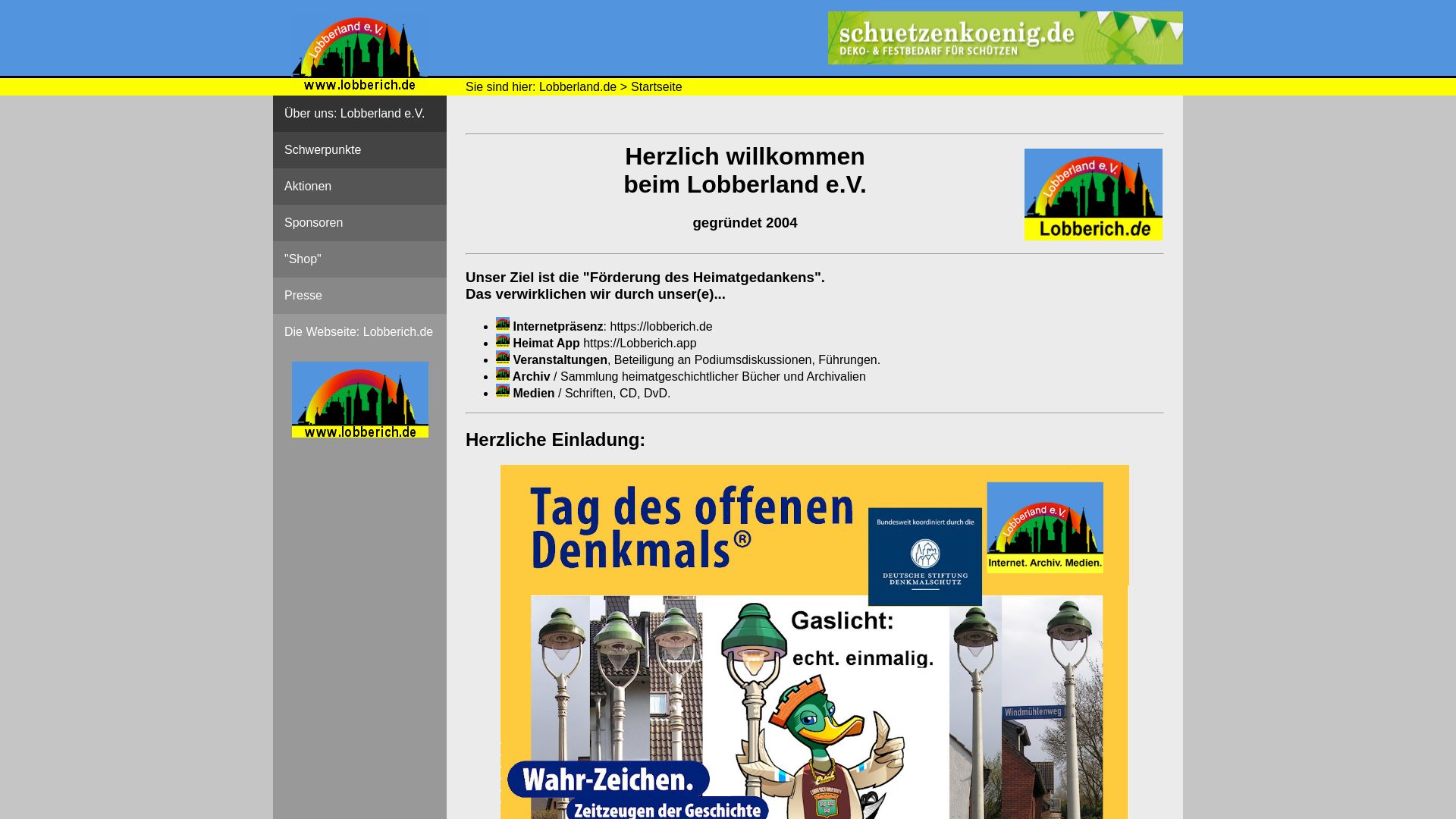 Lobberland e.V. Verein zur Förderung des Heimatgedankens in Lobberich.