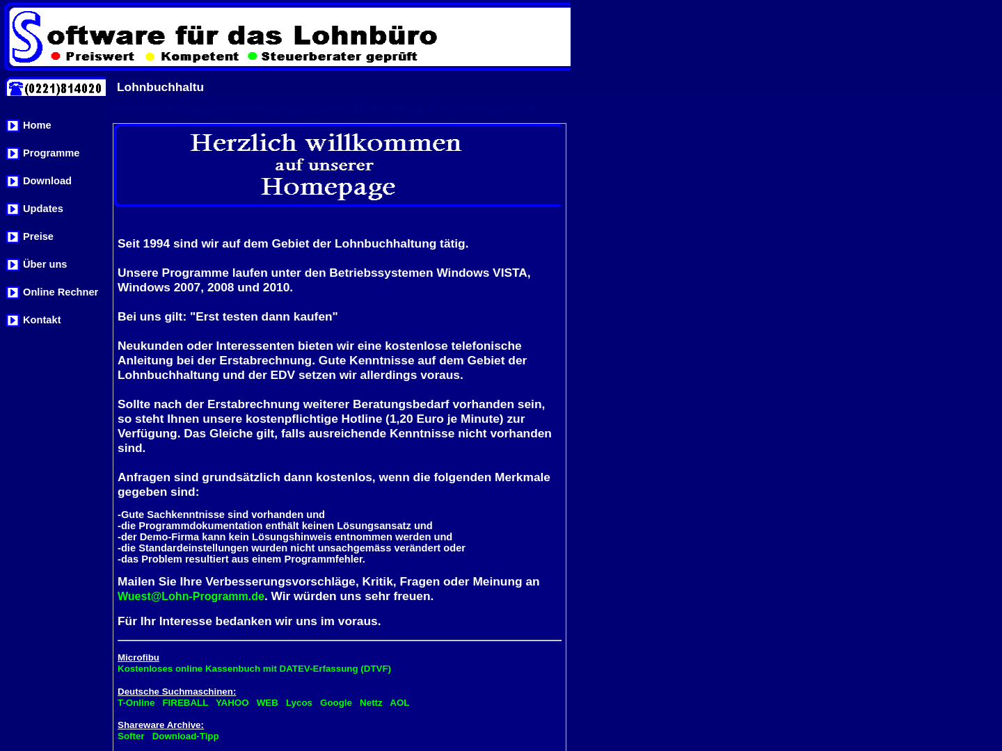 Software für das Lohnbüro